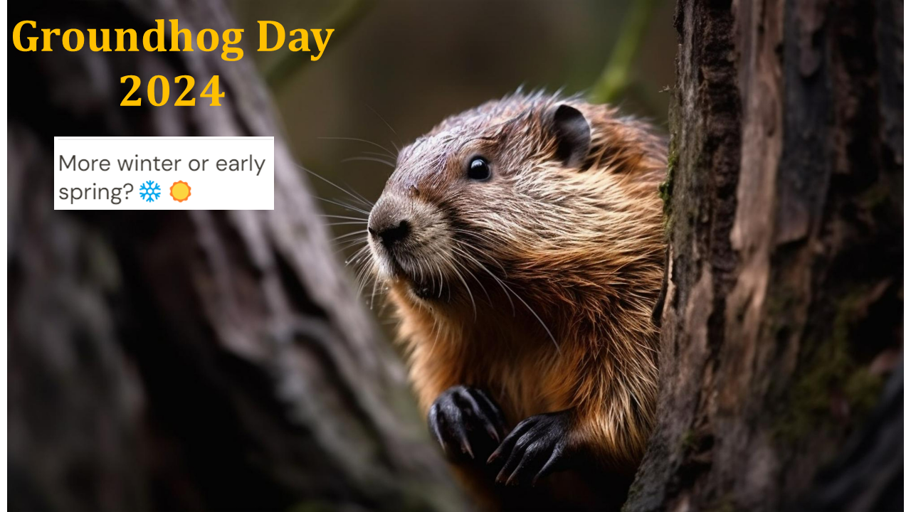 Groundhog day 2024 More winter or early spring? See the results